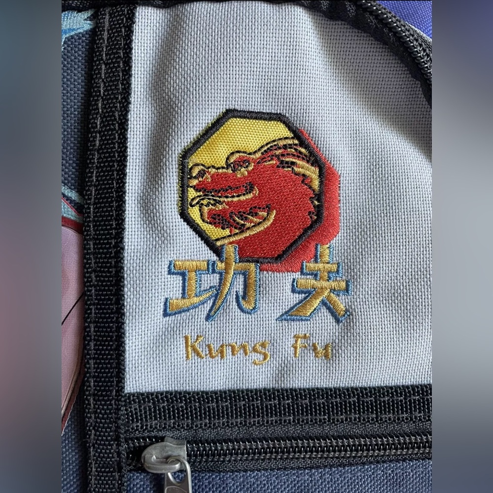 RARE Jackie Chan Adventures Cartoon Backpack New w/ Tag 2002 (See Photos) HTF - Picture 8 of 16